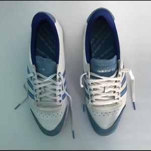 Adidas Adicross old school leather lace ups low top performance golf shoe 8.5